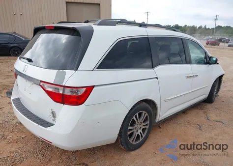 2011 Honda Odyssey Ex-L from USA, damaged, VIN 5FNRL5H66BB057408
